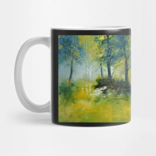 pond in the wood Mug